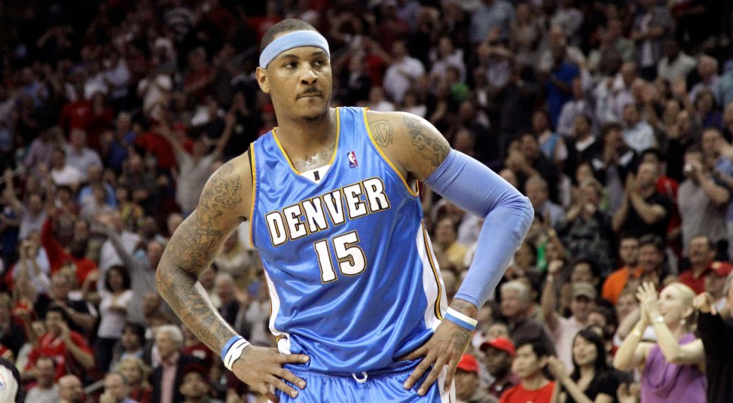 Carmelo Anthony- No. 4 Nuggets all-all time scoring list (13,970)