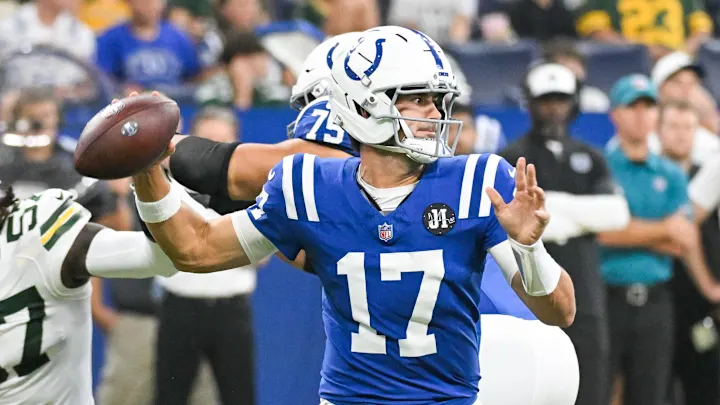 Daniel Jones named Colts’ starting quarterback for Week 1