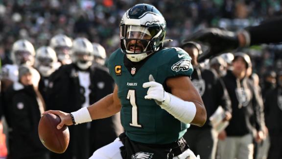 Eagles vs. Raiders Dec. 14