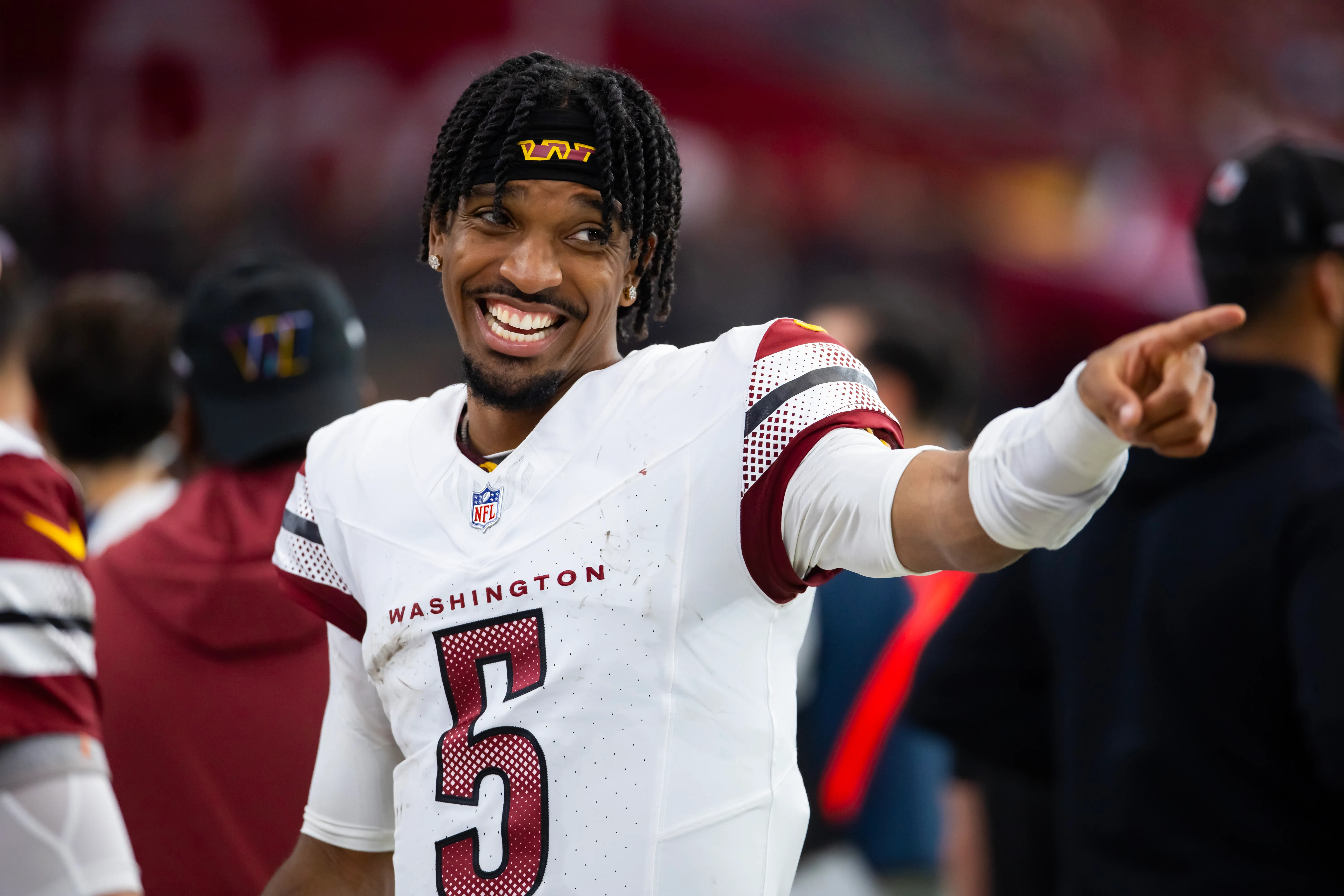 Washington Commanders QB Jayden Daniels