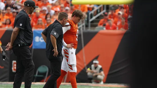 Joe Burrow diagnosed with turf toe