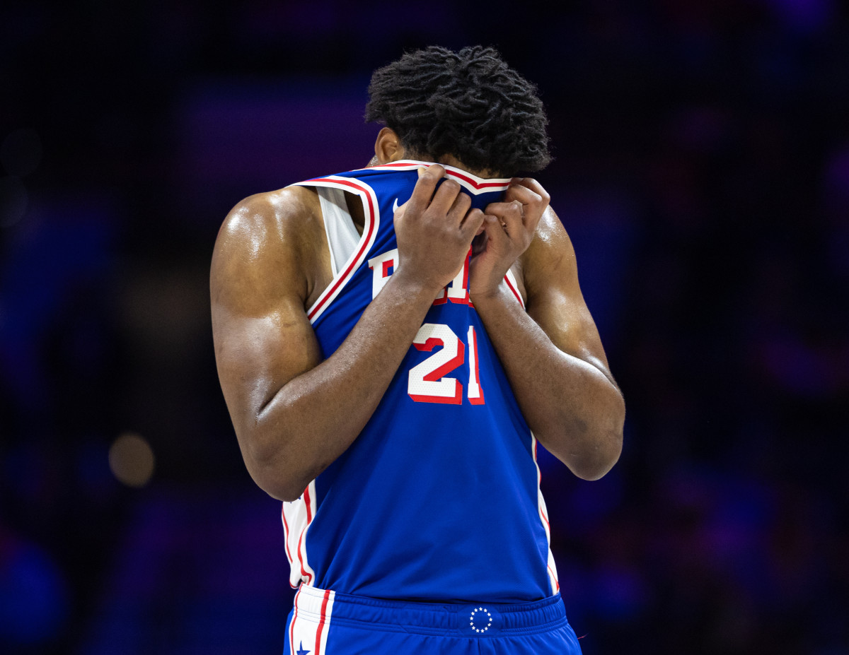 Joel Embiid has been ruled out for the remainder of the 2024-2024 NBA season. 