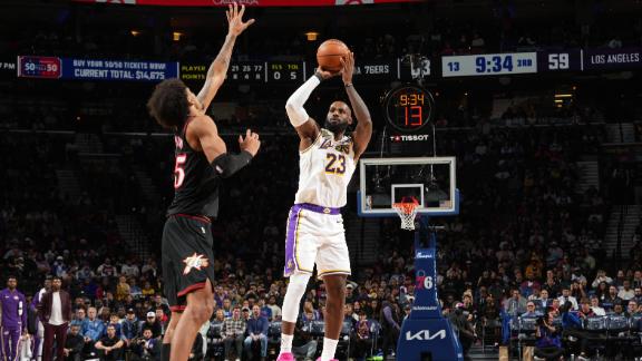 Lakers vs. 76ers Dec. 7