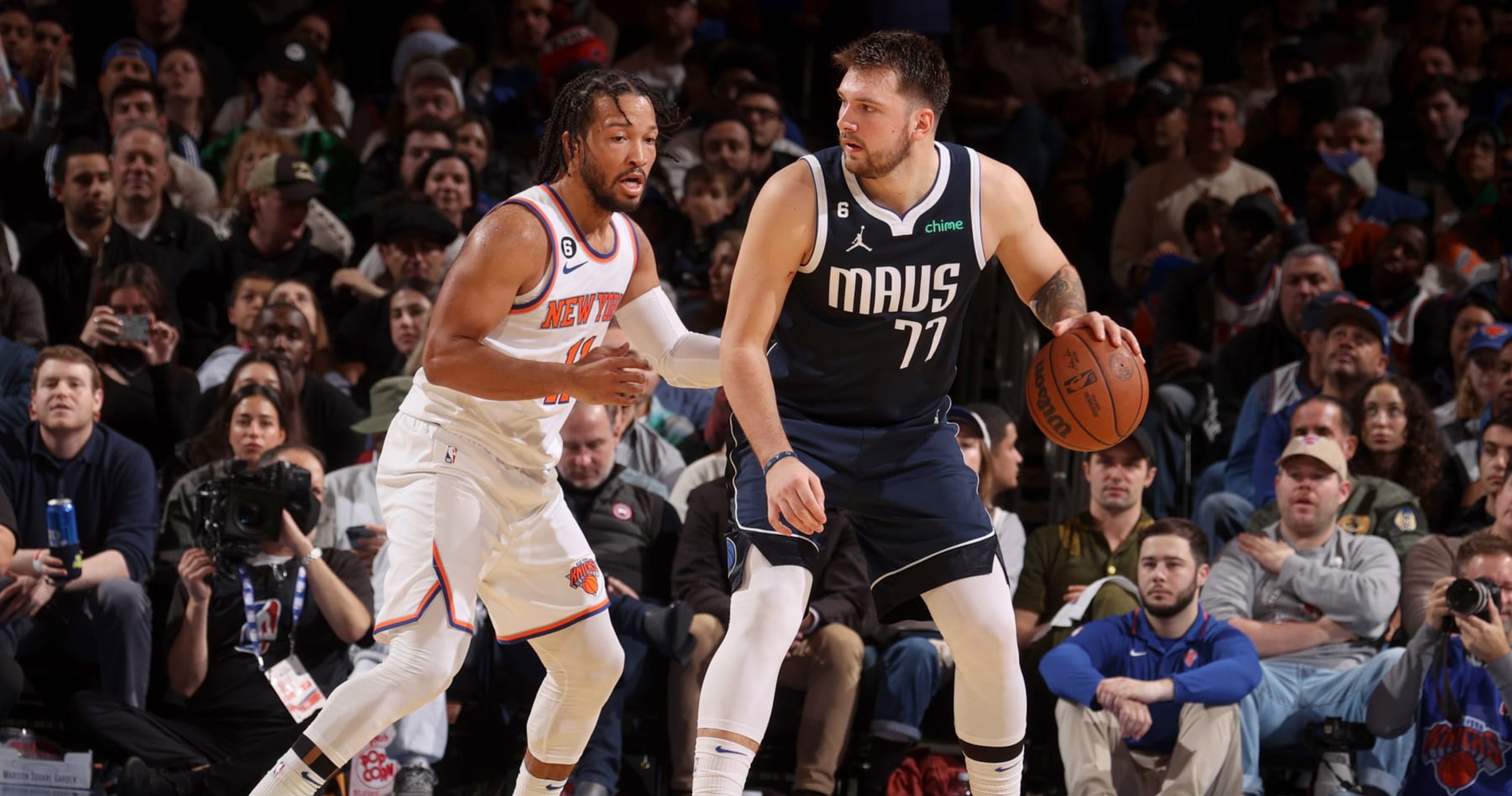 Kia NBA March Players of the Month: Luka Doncic, Jalen Brunson