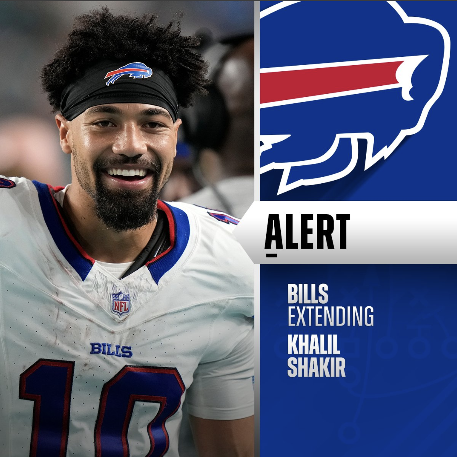 Buffalo Bills extend Khalil Shakir - The Predictors