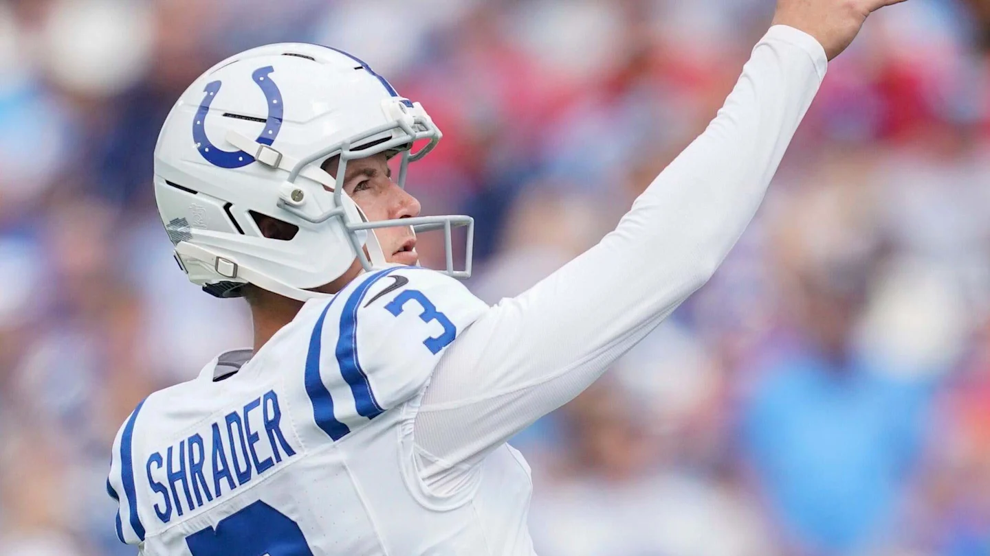 Colts Kicker Spencer Shrader