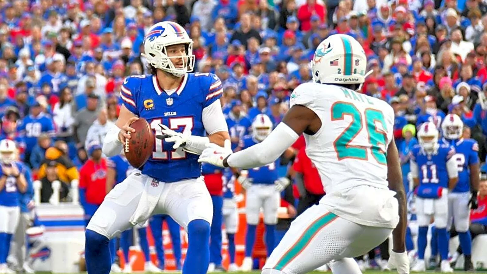 Buffalo Bills quarterback Josh Allen